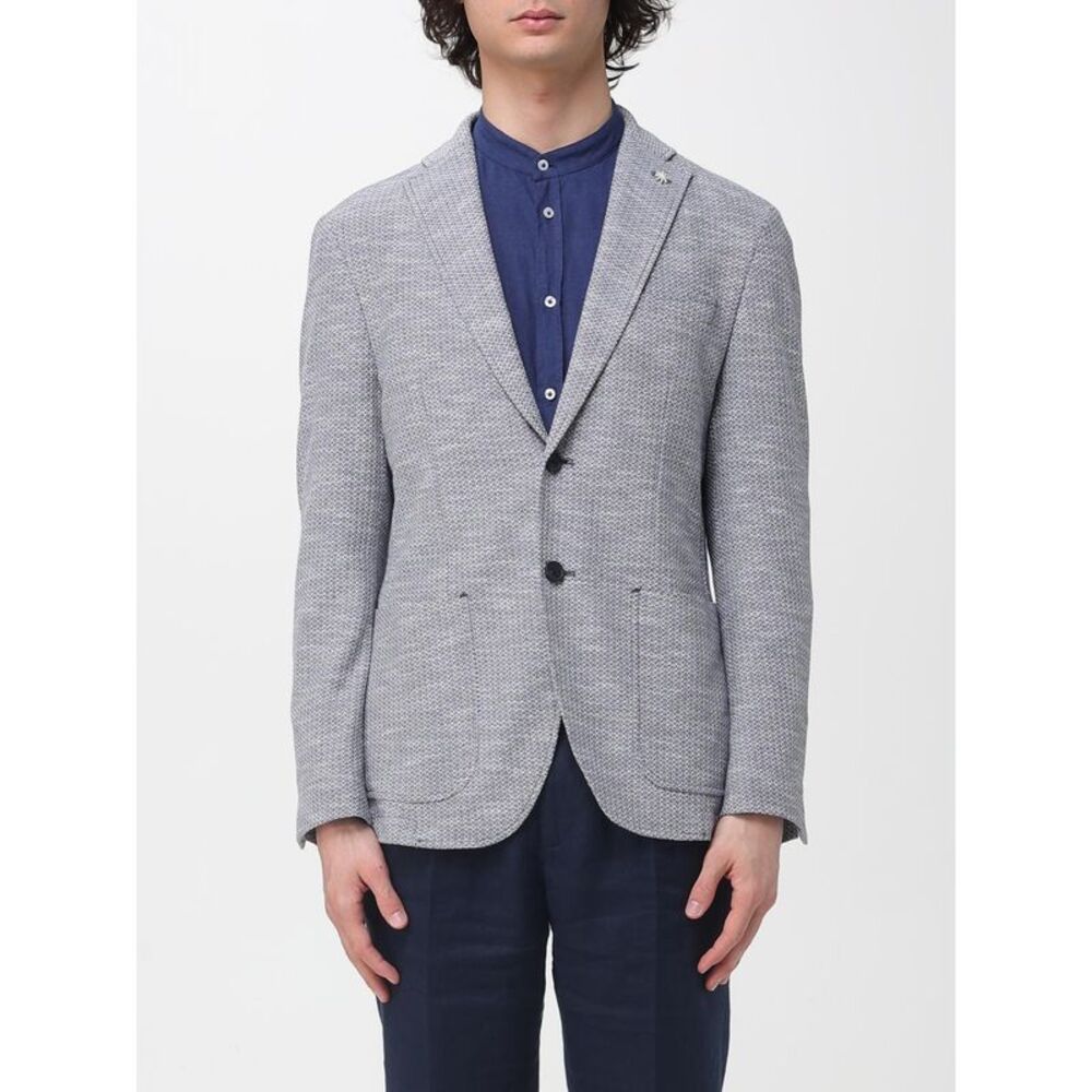 Manuel Ritz Jacket Men Blue